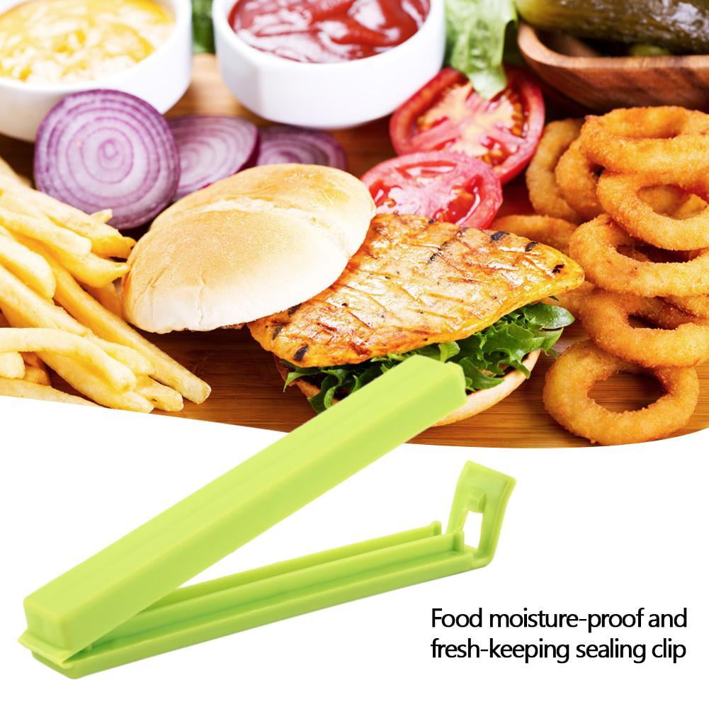Plastic Bag Sealing Clips, Set of 20 at 11 cm Long in Mixed Colors for Snacks and Pantry Bags - Image 6