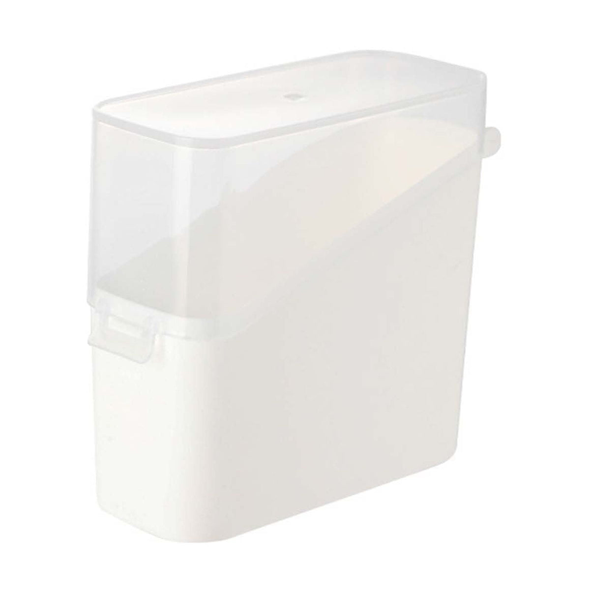 Lidded Tea Bag and Pod Organizer Box, Small Sealed Plastic Container for Cabinet or Pantry Shelf