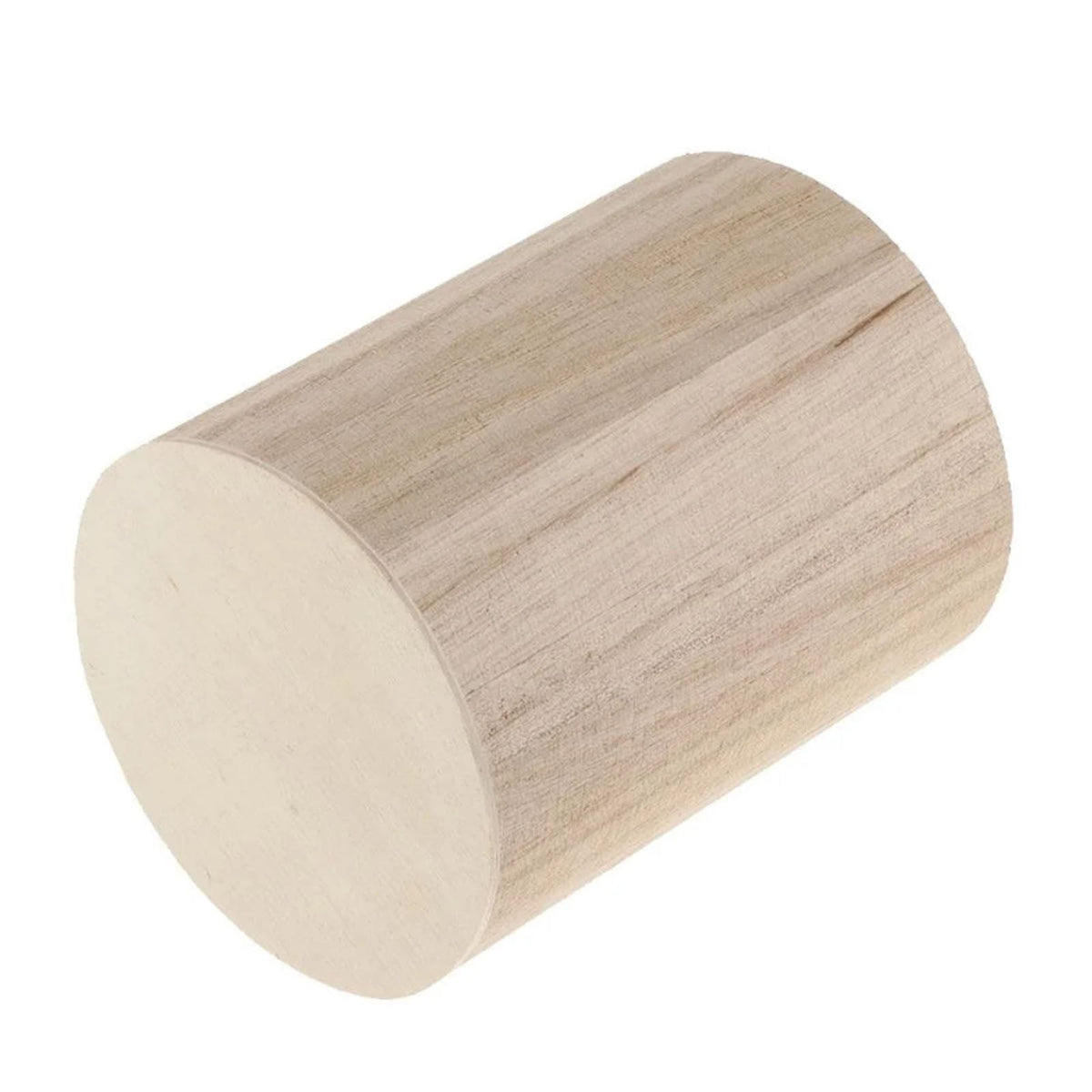 Round Natural Wood Pencil Cup, Solid Desk Holder for Pens, Markers and Stationery - Image 4