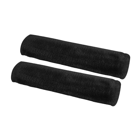 Faux Sheepskin Seat Belt Pads, Pair of Soft Shoulder Strap Covers for Cars and Bag Straps