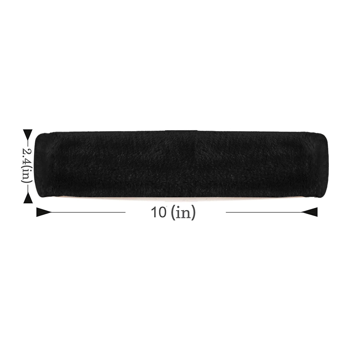 Faux Sheepskin Seat Belt Pads, Pair of Soft Shoulder Strap Covers for Cars and Bag Straps - Image 5