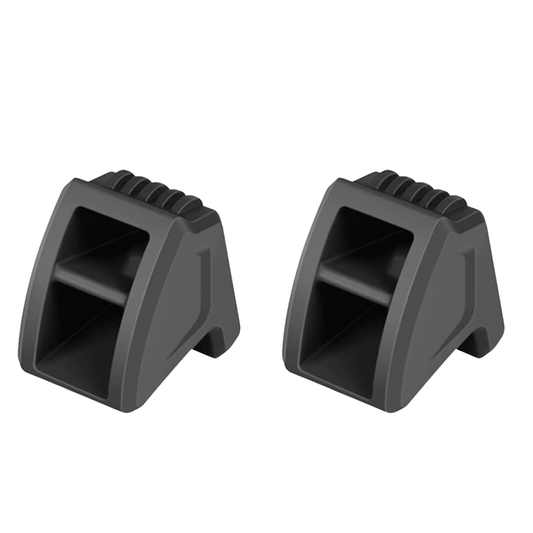 Silicone Air Vent Clip Adapters, Set of 2 in Black for Holding a Car Freshener, Model-Specific