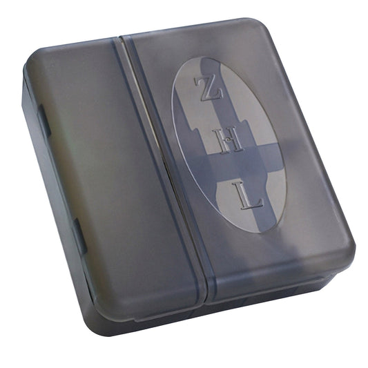 Clear Cable Organizer Case with Multiple Compartments for Chargers, Cords, Earbuds and Adapters