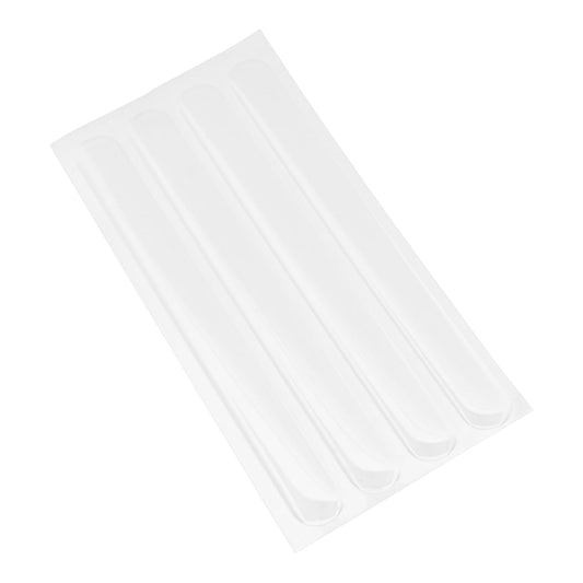 Clear Door Handle Guards, Set of 4 in Transparent PVC Film to Shield Paint from Scratches